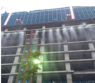 科技賦能低碳建造 中建八局二公司北京公司以智能噴淋系統點亮節能周